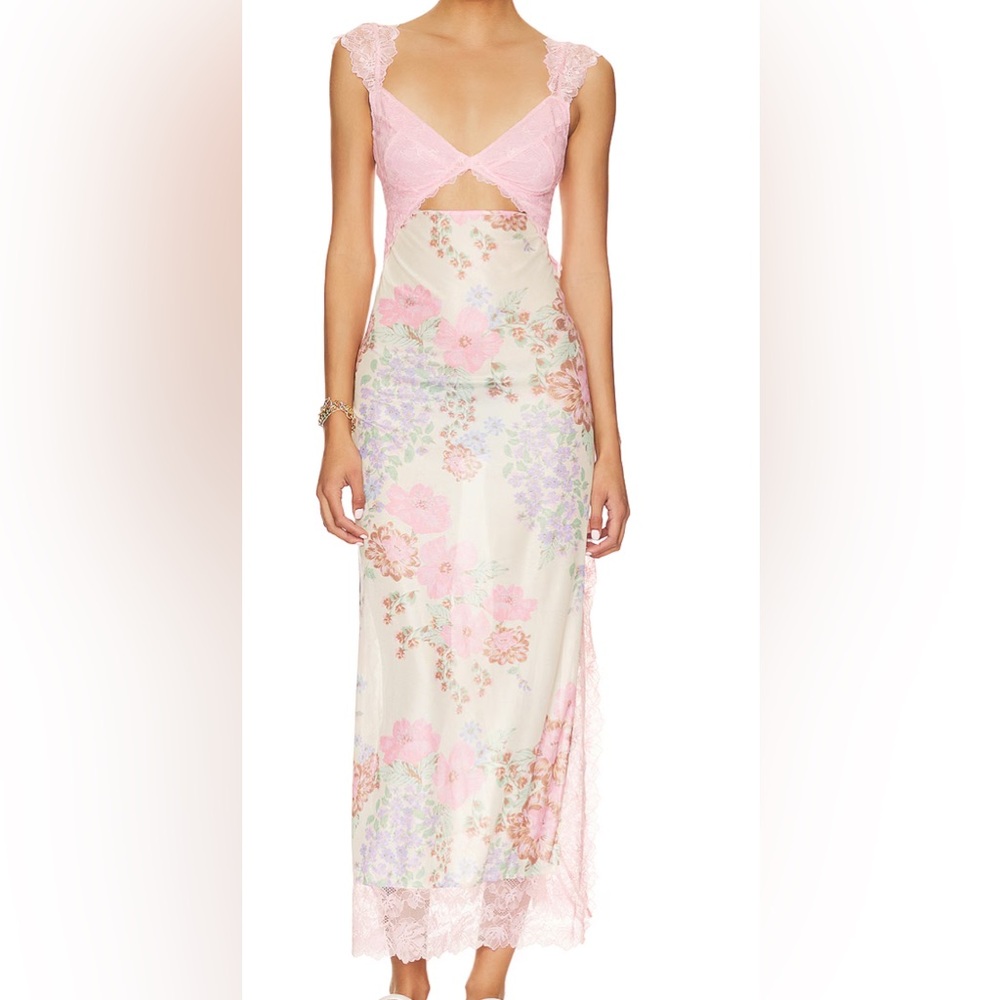 Free People Suddenly Fine maxi slip dress